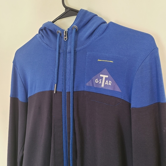 G-Star Light Zip Up Sweatshirt - 100% Cotton - Picture 1 of 7